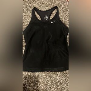 Black Nike tank